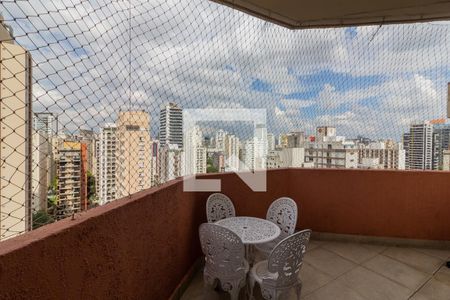 Varanda de apartamento à venda com 4 quartos, 153m² em Vila Nova Conceição, São Paulo
