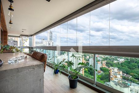 Varanda de apartamento à venda com 4 quartos, 193m² em Sumarezinho, São Paulo