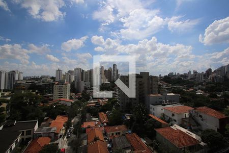 Vista da Varanda de apartamento à venda com 1 quarto, 68m² em Vila Madalena, São Paulo