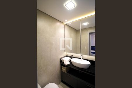 Banheiro da Suíte de apartamento para alugar com 1 quarto, 50m² em Parque Campolim, Sorocaba