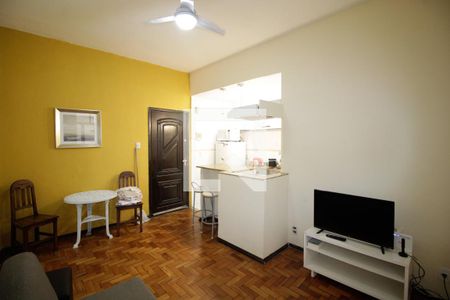 Sala de apartamento à venda com 1 quarto, 38m² em Centro, Rio de Janeiro