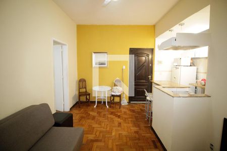 Sala de apartamento à venda com 1 quarto, 38m² em Centro, Rio de Janeiro