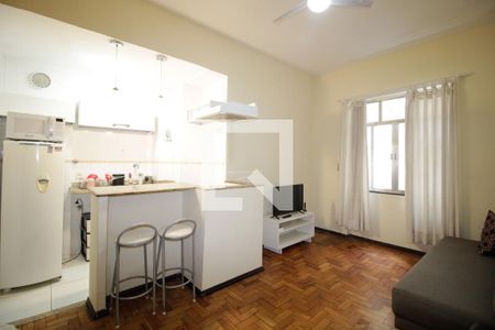 Sala de apartamento à venda com 1 quarto, 38m² em Centro, Rio de Janeiro