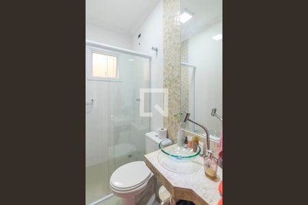 Banheiro da Suite de apartamento à venda com 2 quartos, 100m² em Vila Curuçá, Santo André