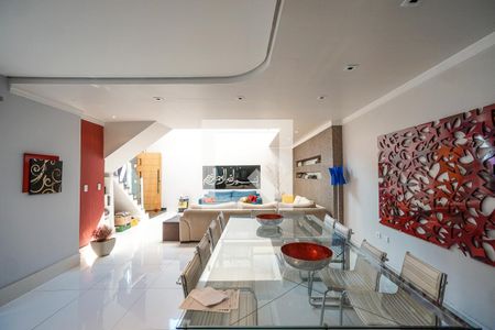 Sala de jantar de casa à venda com 4 quartos, 280m² em Chácara Califórnia, São Paulo