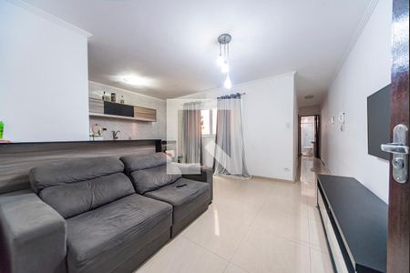 Sala de apartamento à venda com 2 quartos, 94m² em Vila Guaraciaba, Santo André