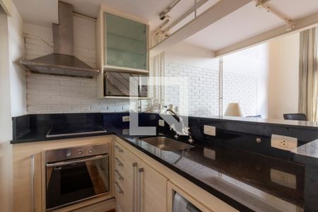 Cozinha  de apartamento à venda com 1 quarto, 83m² em Jardim Paulista, São Paulo
