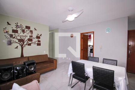 Sala  de apartamento à venda com 3 quartos, 78m² em Horto, Belo Horizonte