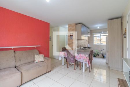 Sala de apartamento para alugar com 2 quartos, 42m² em Igara, Canoas