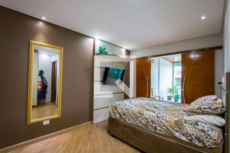 Quarto 1 - Suíte de casa à venda com 3 quartos, 247m² em Parque Marajoara, Santo André