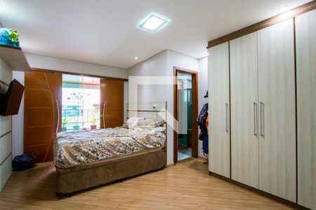 Quarto 1 - Suíte de casa à venda com 3 quartos, 247m² em Parque Marajoara, Santo André