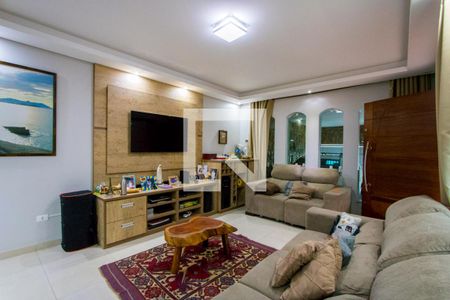 Sala de casa à venda com 3 quartos, 247m² em Parque Marajoara, Santo André