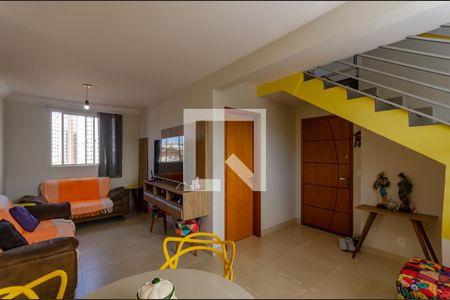 Sala de apartamento à venda com 2 quartos, 155m² em São João Batista, Belo Horizonte