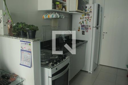 Sala/Cozinha/Área de Cozinha de apartamento para alugar com 1 quarto, 37m² em Jardim Prudência, São Paulo