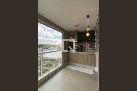 Varanda gourmet de apartamento à venda com 3 quartos, 105m² em Bethaville I, Barueri