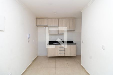 Sala/Cozinha de apartamento para alugar com 1 quarto, 32m² em Vila Gustavo, São Paulo