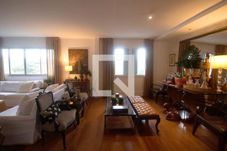 Sala de apartamento à venda com 5 quartos, 200m² em Jardins, São Paulo