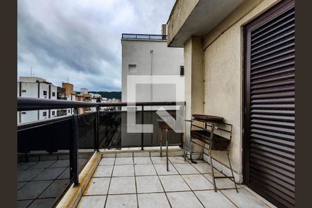 Sacada de apartamento para alugar com 3 quartos, 89m² em Balneario Cidade Atlantica, Guarujá