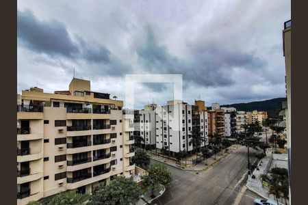 Vista da Sacada de apartamento para alugar com 3 quartos, 89m² em Balneario Cidade Atlantica, Guarujá