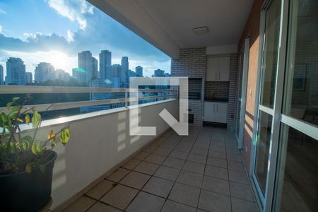 Varanda Sala de apartamento para alugar com 4 quartos, 118m² em Vila Andrade, São Paulo