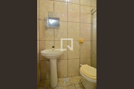 Banheiro de kitnet/studio para alugar com 1 quarto, 40m² em São Luis, Canoas