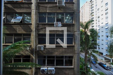 Vista da Sala de apartamento à venda com 2 quartos, 78m² em Jardim Paulista, São Paulo