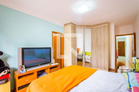 Quarto 1 - Suíte de casa à venda com 3 quartos, 162m² em Vila Floresta, Santo André