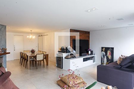 Sala de apartamento à venda com 3 quartos, 130m² em Paraíso do Morumbi, São Paulo