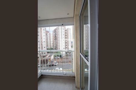 Varanda da Sala de apartamento à venda com 2 quartos, 53m² em Vila Marina, São Paulo