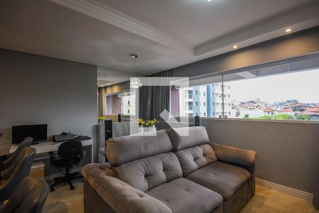 Sala de apartamento à venda com 2 quartos, 61m² em Parque Assunção, Taboão da Serra