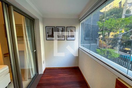Varanda de apartamento à venda com 1 quarto, 23m² em Vila Madalena, São Paulo