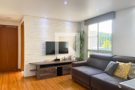 Sala de apartamento à venda com 2 quartos, 54m² em Piratininga, Osasco