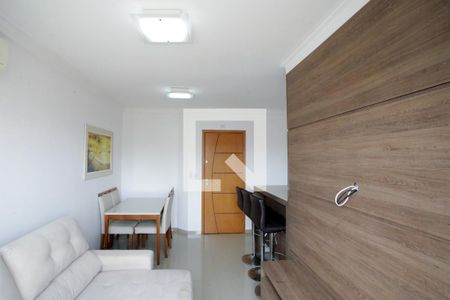 Sala de Estar e Jantar de apartamento para alugar com 1 quarto, 45m² em Encruzilhada, Santos