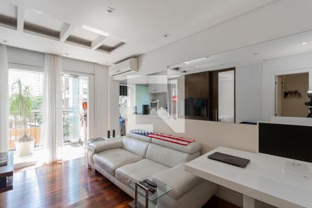 Sala de apartamento à venda com 1 quarto, 50m² em Vila Nova Conceição, São Paulo