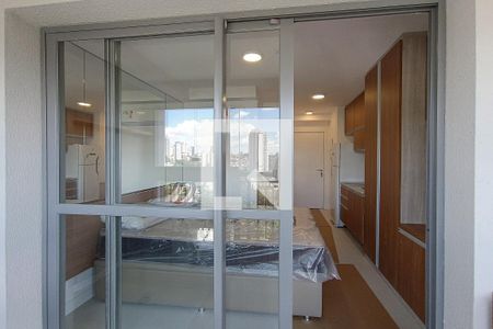 Varanda e Área de Serviços de kitnet/studio para alugar com 1 quarto, 22m² em Jardim Vila Mariana, São Paulo