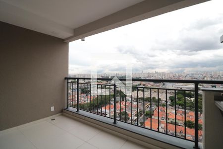 Varanda de apartamento para alugar com 2 quartos, 60m² em Pari, São Paulo