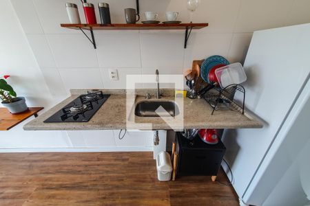 Cozinha de apartamento à venda com 1 quarto, 29m² em Cambuci, São Paulo