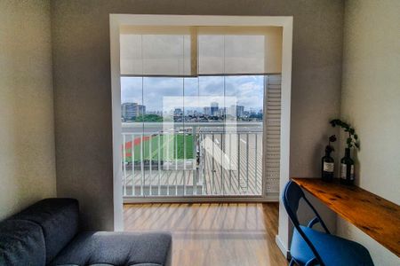 sala Varanda de apartamento à venda com 1 quarto, 29m² em Cambuci, São Paulo