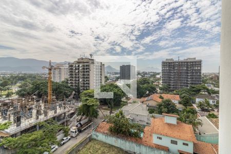 Varanda - Vista de apartamento à venda com 3 quartos, 90m² em Recreio dos Bandeirantes, Rio de Janeiro