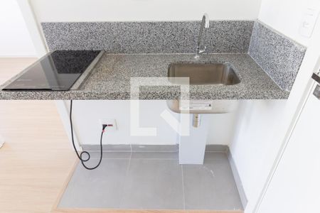 Cozinha de apartamento à venda com 1 quarto, 27m² em Vila Nova Conceição, São Paulo