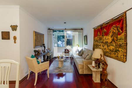 Sala de apartamento à venda com 3 quartos, 87m² em Indianópolis, São Paulo