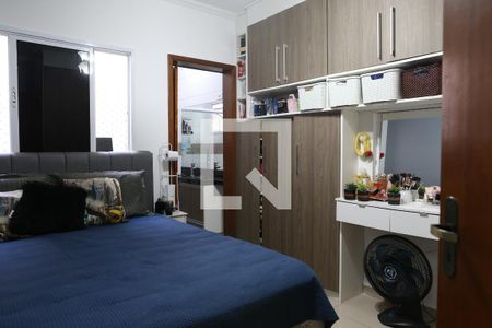 Suite 1 de apartamento à venda com 3 quartos, 89m² em Parque das Nações, Santo André