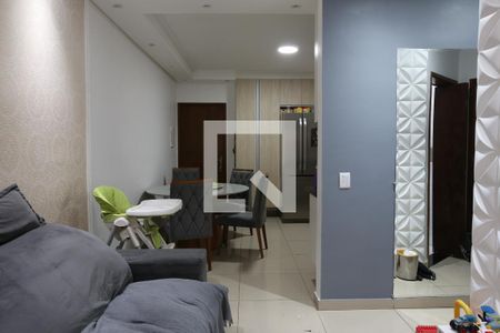 Sala de apartamento à venda com 3 quartos, 89m² em Parque das Nações, Santo André