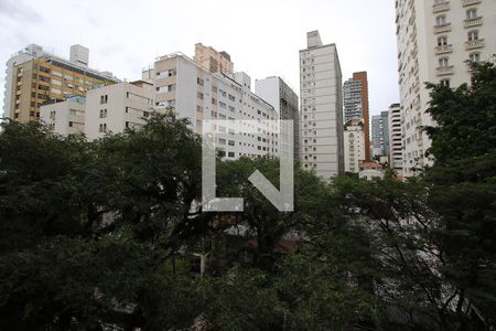 Sala - Vista da Janela de apartamento para alugar com 3 quartos, 156m² em Cerqueira César, São Paulo