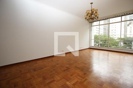 Sala de apartamento para alugar com 3 quartos, 156m² em Cerqueira César, São Paulo