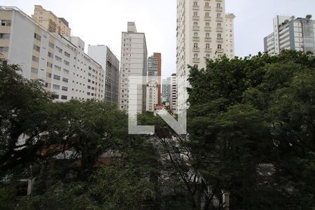 Sala - Vista da Janela de apartamento para alugar com 3 quartos, 156m² em Cerqueira César, São Paulo