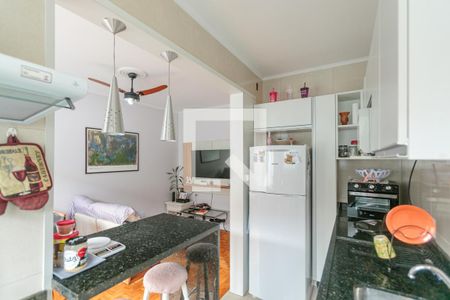 Cozinha e Área de Serviço de apartamento para alugar com 1 quarto, 42m² em Menino Deus, Porto Alegre