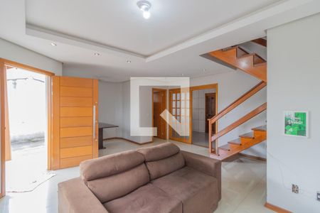 Sala de casa para alugar com 3 quartos, 122m² em Fátima, Canoas