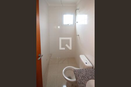 Banheiro de apartamento à venda com 1 quarto, 33m² em Parque São Lucas, São Paulo