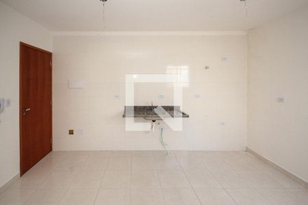 Cozinha de apartamento à venda com 1 quarto, 44m² em Parque São Lucas, São Paulo